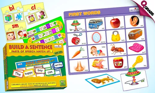 Educational English Puzzles & Games!